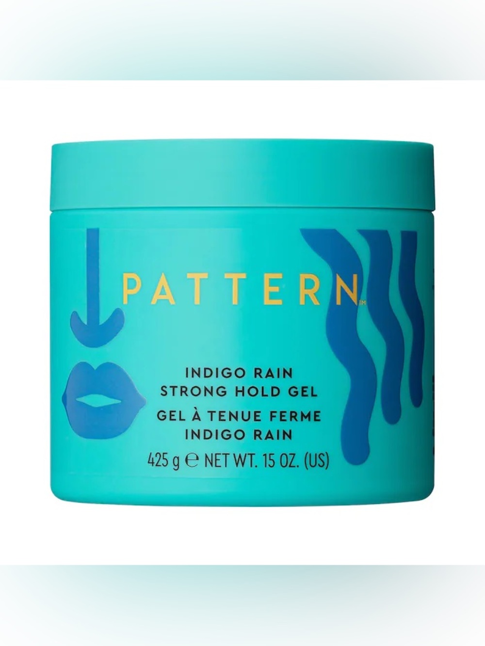 Pattern Indigo Rain Strong Hold Gel - Brand New + Sealed!